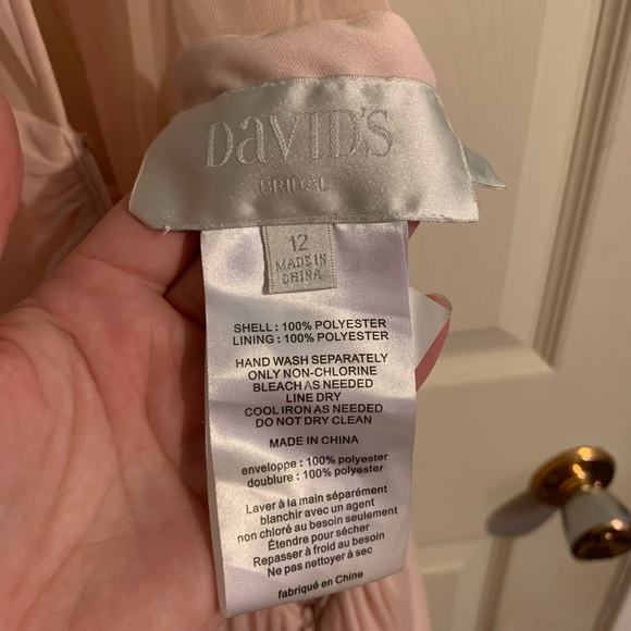 Petal pink bridesmaids dress - Picture 3 of 3